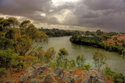 Foto di un fiume stagionale eritreo