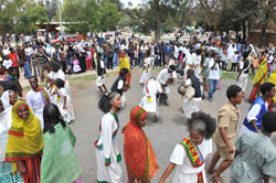 Foto del festival eritreo di Asmara